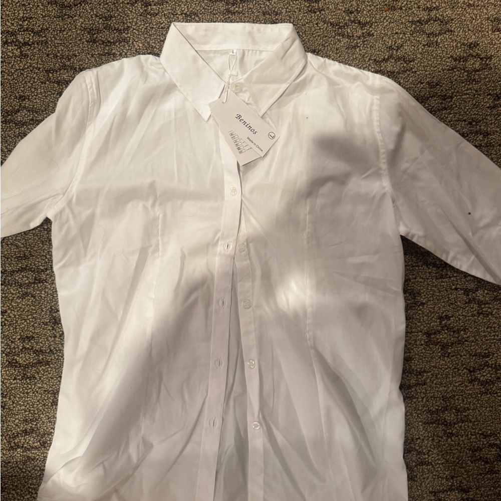 Women’s White Dress Shirt